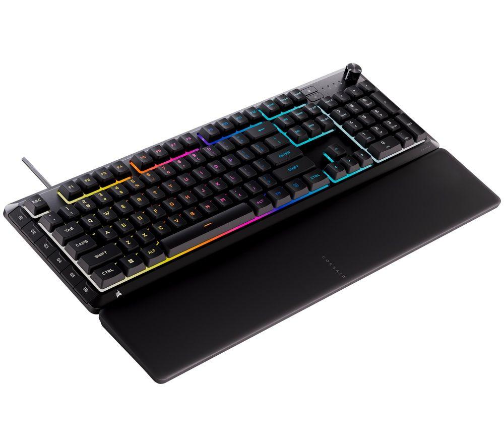 CORSAIR SKIFF 100 PLUS Gaming Keyboard - Black image number 2 of 4