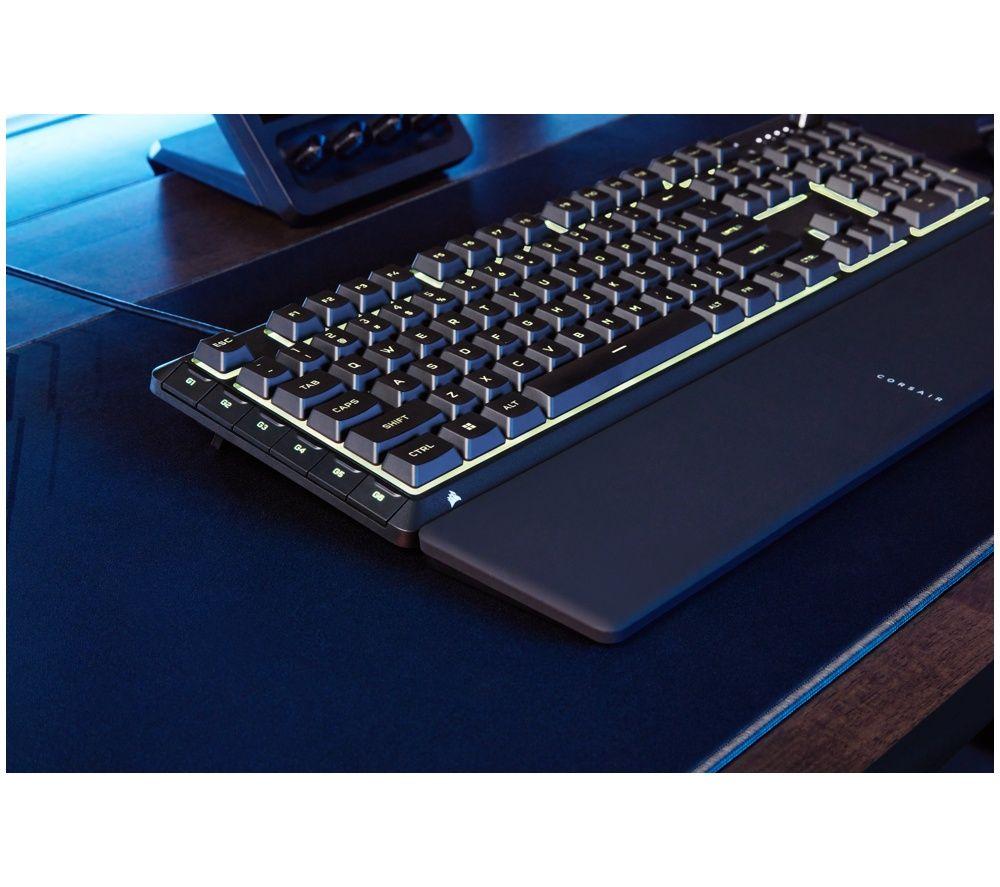 CORSAIR SKIFF 100 PLUS Gaming Keyboard - Black image number 3 of 4