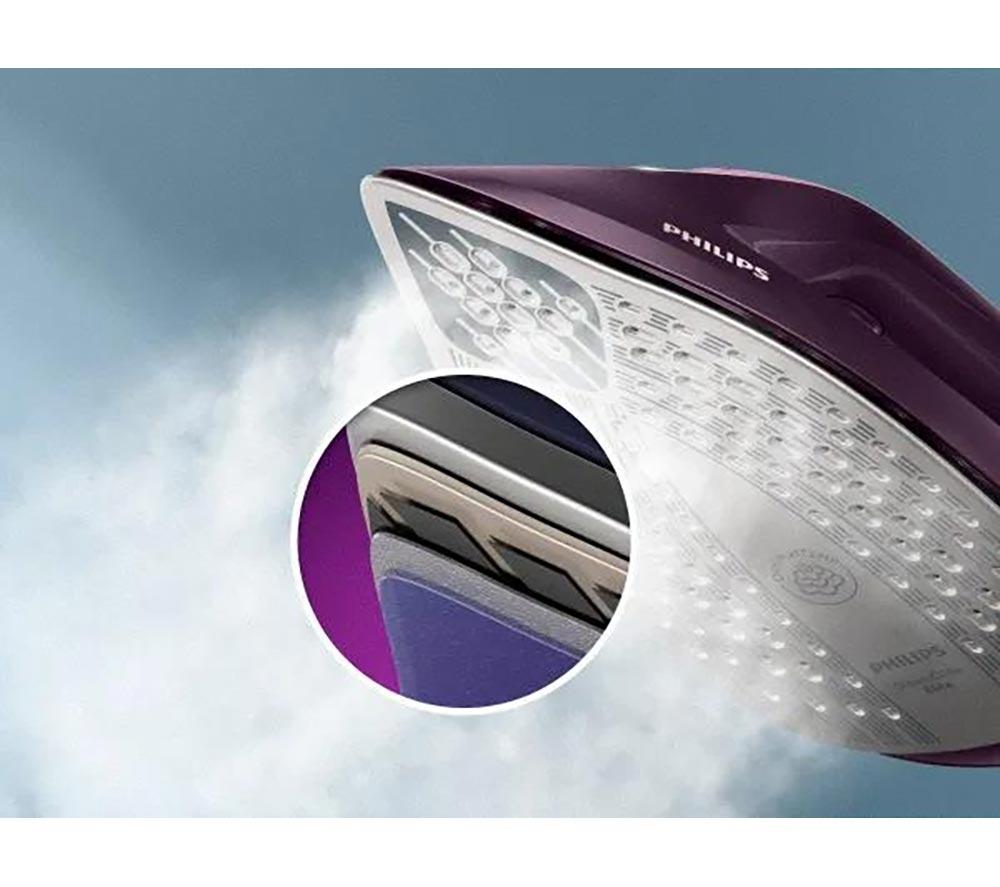 PHILIPS PerfectCare 7000 Series PSG7200/30 Steam Generator Iron - Purple image number 4 of 9