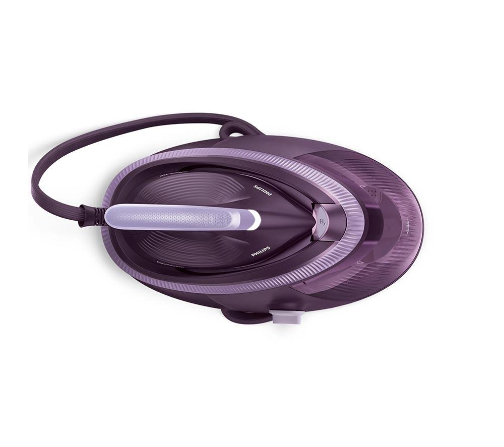 PHILIPS PerfectCare 7000 Series PSG7200/30 Steam Generator Iron - Purple image number 7 of 9