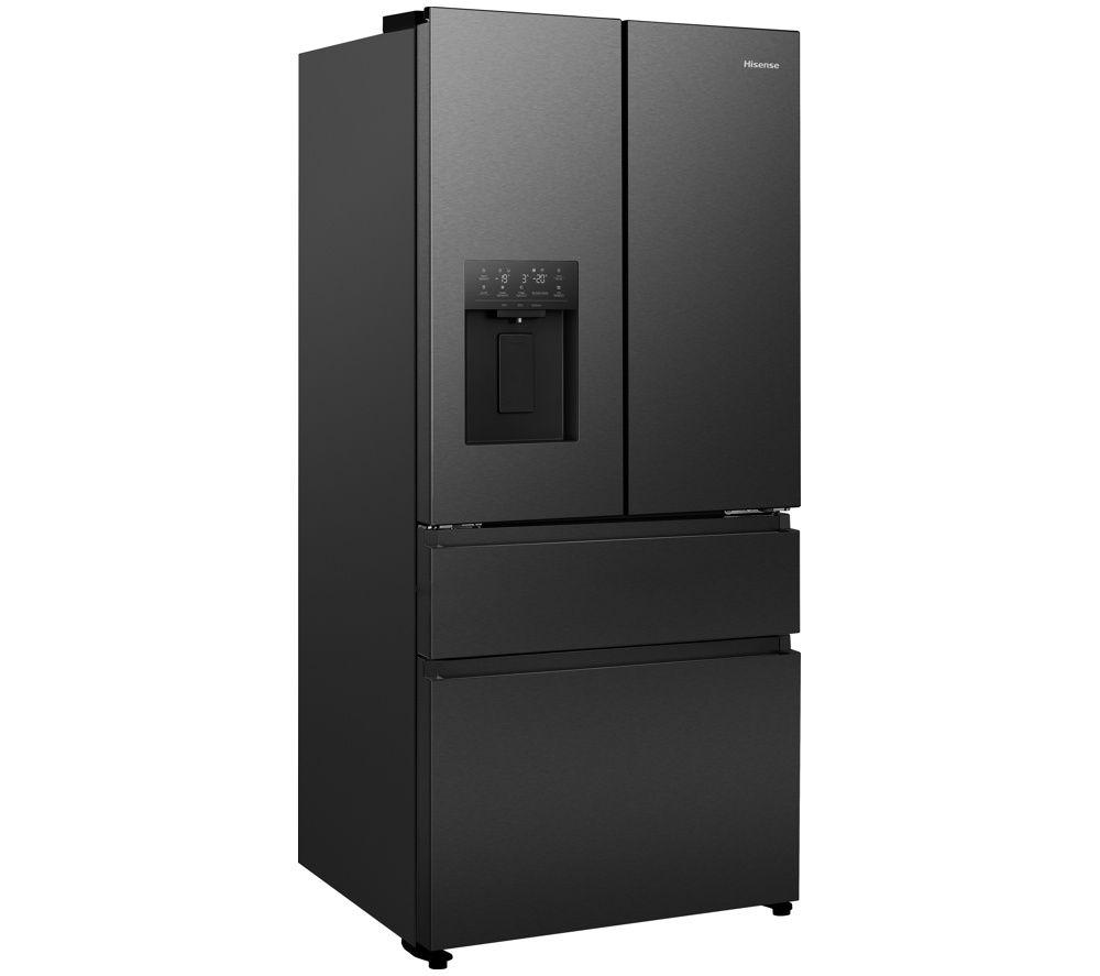 HISENSE PureFlex Slim RF512P5SBD American-Style Smart Fridge Freezer - Black image number 2 of 5