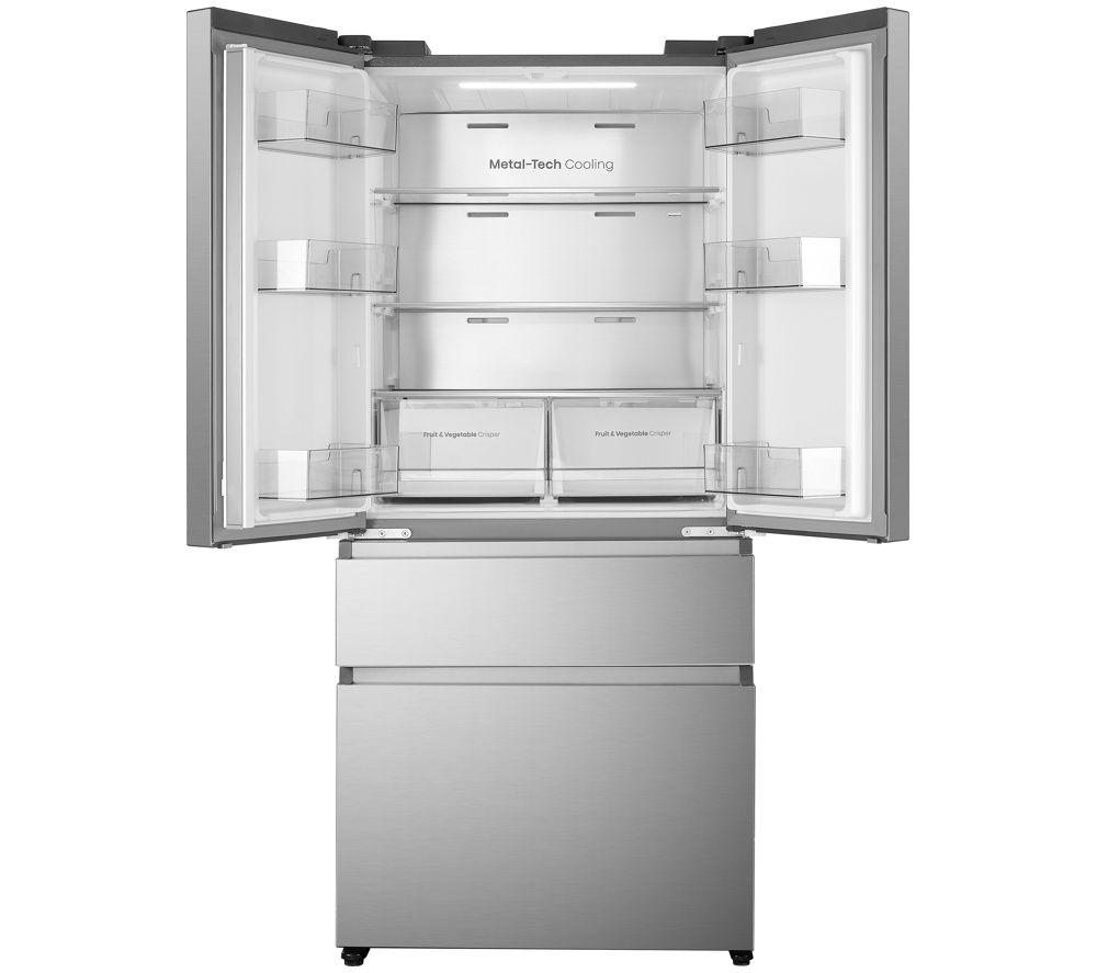 HISENSE PureFlex Slim RF512P5SSD American-Style Smart Fridge Freezer - Silver image number 2 of 5