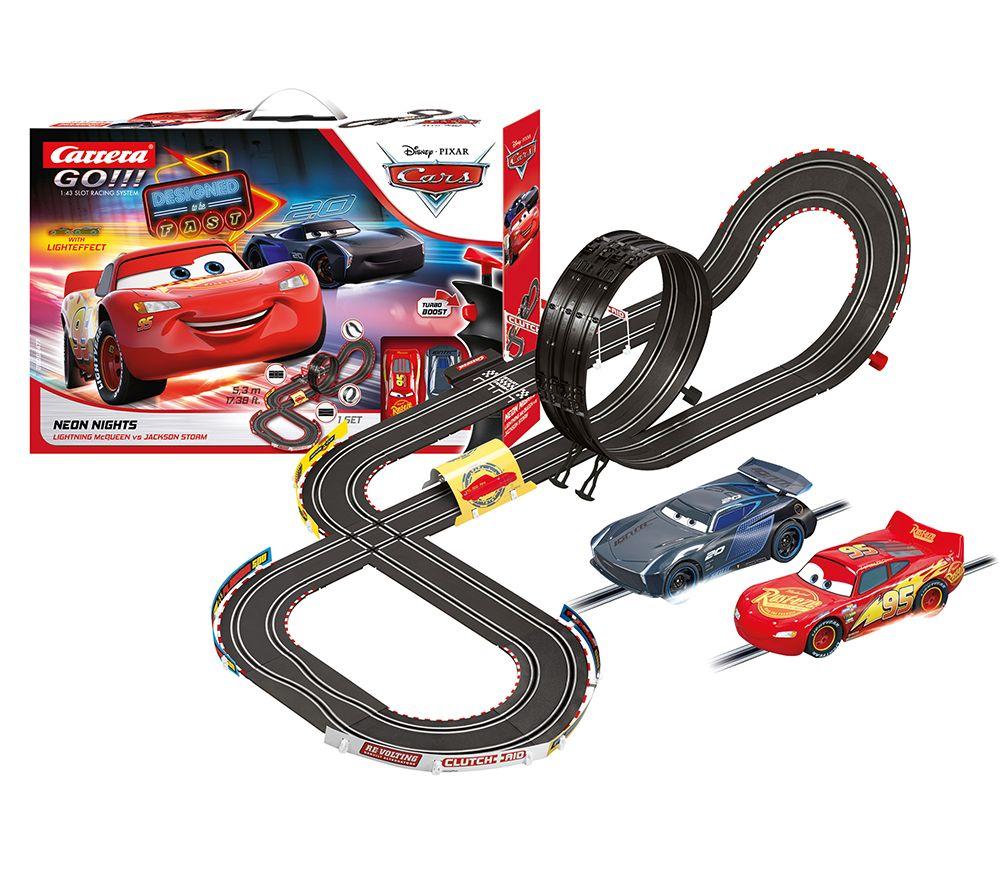 CARRERA Go! Disney-Pixar Cars Slot Racing Set - Neon Nights image number 2 of 6