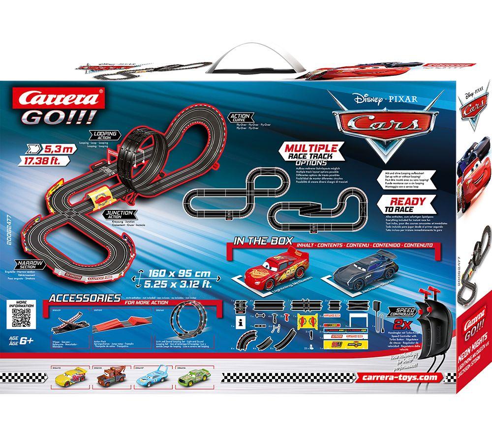 CARRERA Go! Disney-Pixar Cars Slot Racing Set - Neon Nights image number 3 of 6