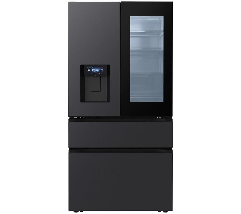 LG Fit & Max GMGW50DEEV American Style Smart Fridge Freezer – Essence Black Steel