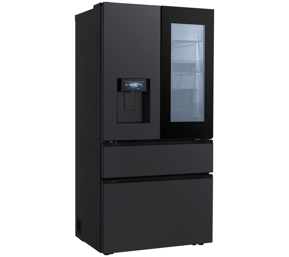 LG Fit & Max GMGW50DEEV American Style Smart Fridge Freezer &ndash; Essence Black Steel image number 3 of 6