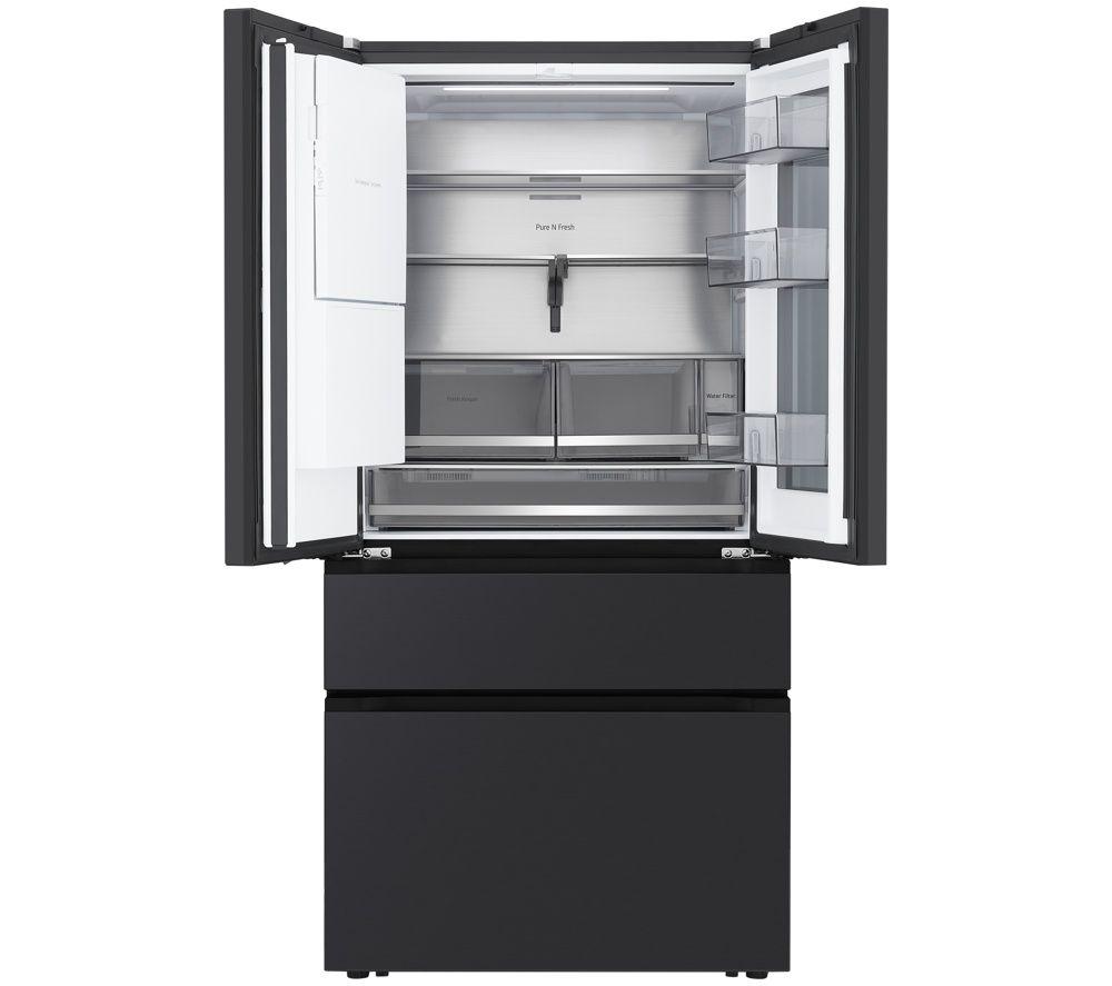 LG Fit & Max GMGW50DEEV American Style Smart Fridge Freezer &ndash; Essence Black Steel image number 4 of 6