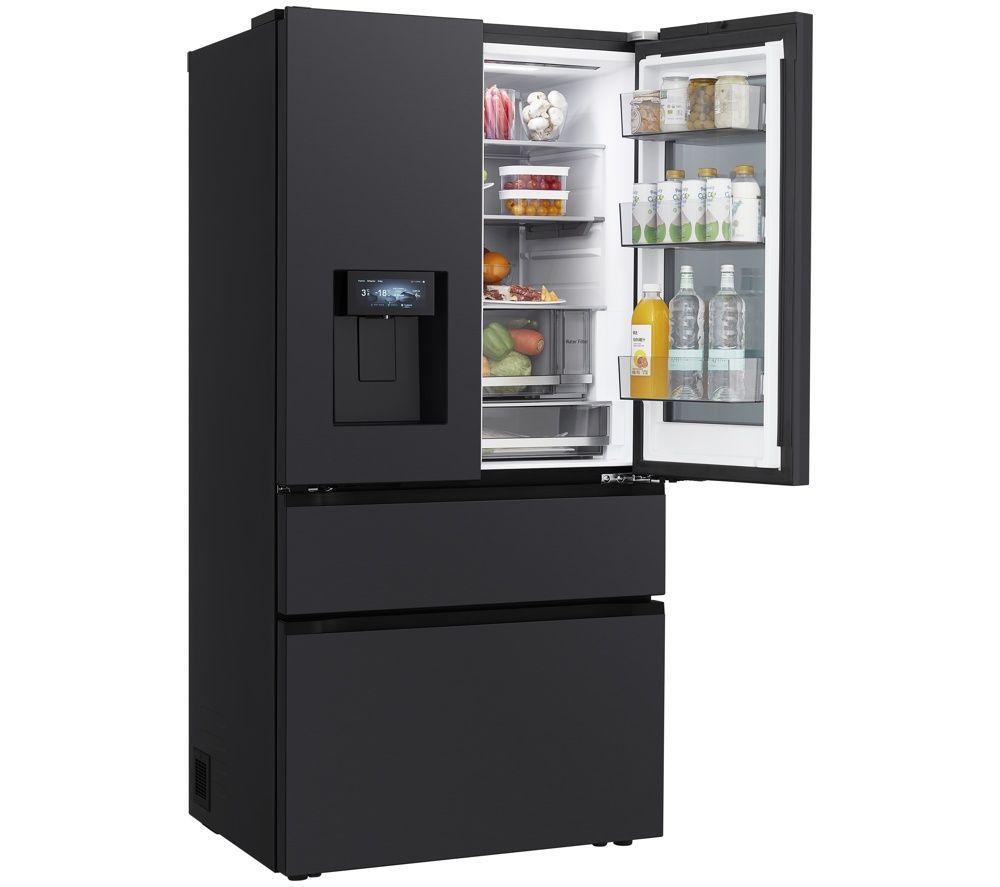 LG Fit & Max GMGW50DEEV American Style Smart Fridge Freezer &ndash; Essence Black Steel image number 6 of 6