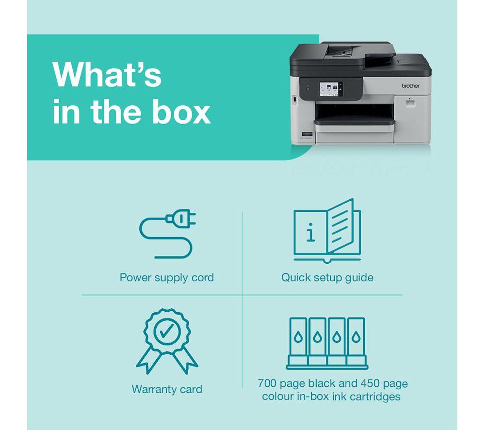 BROTHER MFC-J5010DW All-in-One Wireless Inkjet Printer with Fax image number 4 of 12