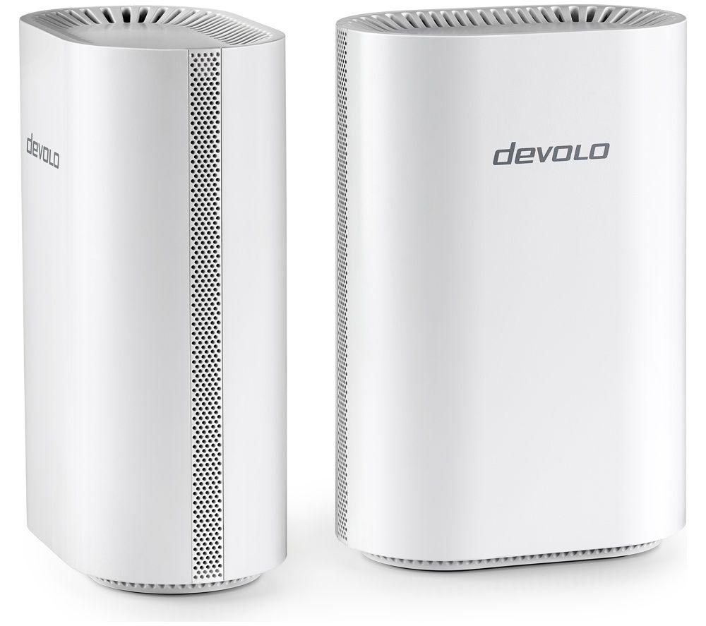 DEVOLO 7302 WiFi 7 Cable & Fibre Router - BE6500, Dual-band (Twin pack)