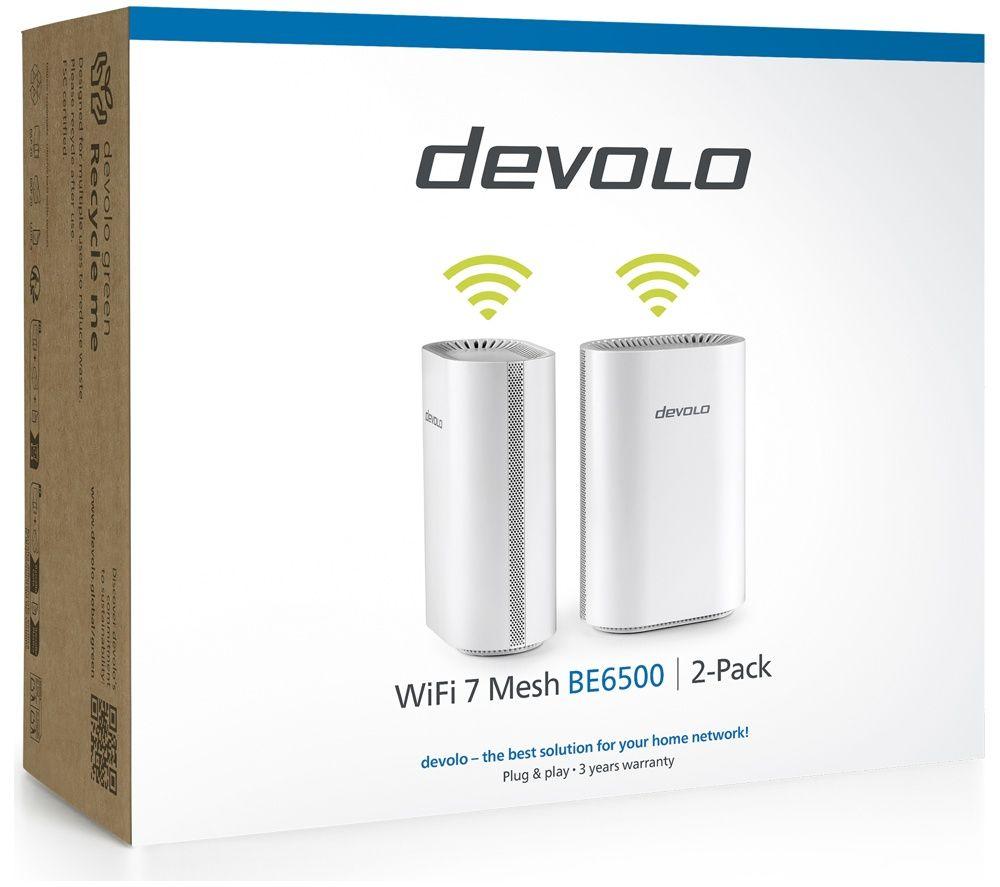 DEVOLO 7302 WiFi 7 Cable & Fibre Router - BE6500, Dual-band (Twin pack) image number 7 of 7