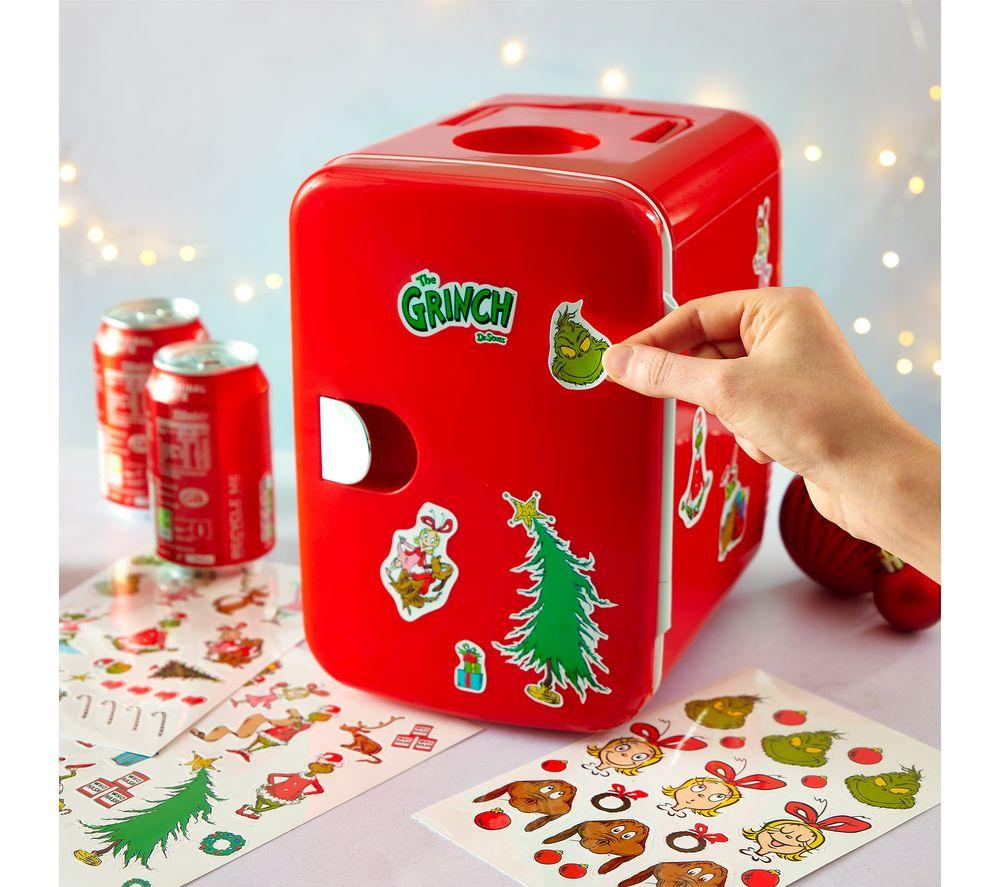 GRINCH SDA2964GE 4 litre Mini Fridge - Red Gloss image number 4 of 6