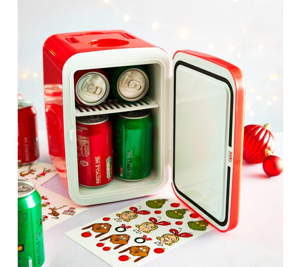 GRINCH SDA2964GE 4 litre Mini Fridge - Red Gloss image number 5 of 6