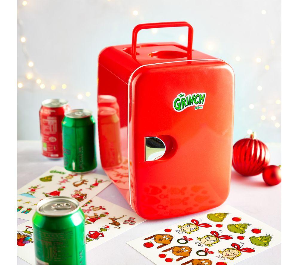 GRINCH SDA2964GE 4 litre Mini Fridge - Red Gloss image number 6 of 6
