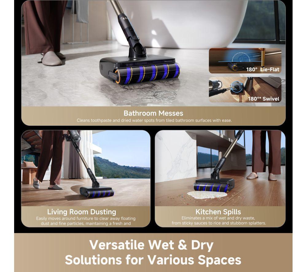 DREAME Z30 Pro Aqua Cordless Vacuum Cleaner - Black image number 9 of 9