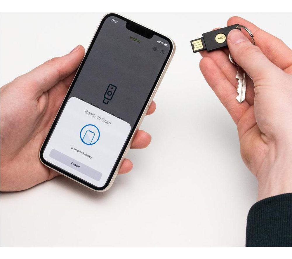 YUBICO YubiKey 5 NFC USB Security Key - Pack of 2 image number 4 of 4