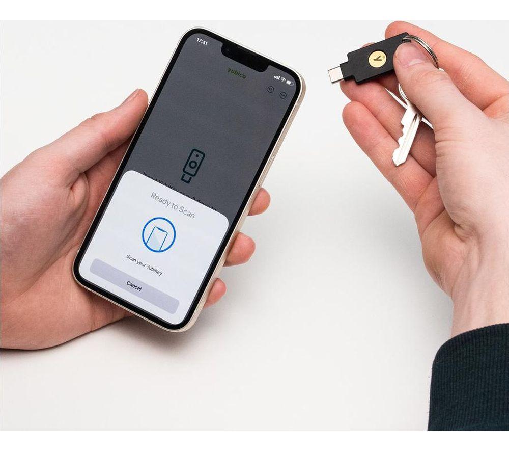 YUBICO YubiKey 5C NFC USB Security Key - Pack of 2 image number 4 of 4
