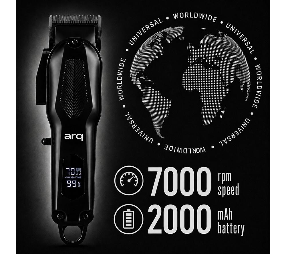 ARQ ARQHC04 04 Hair Clipper - Black image number 2 of 7