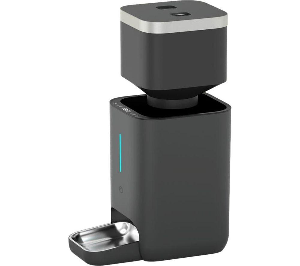 STYLIES Cibus Smart Pet Food Feeder - 4.5 Litre, Anthracite & Silver image number 7 of 7