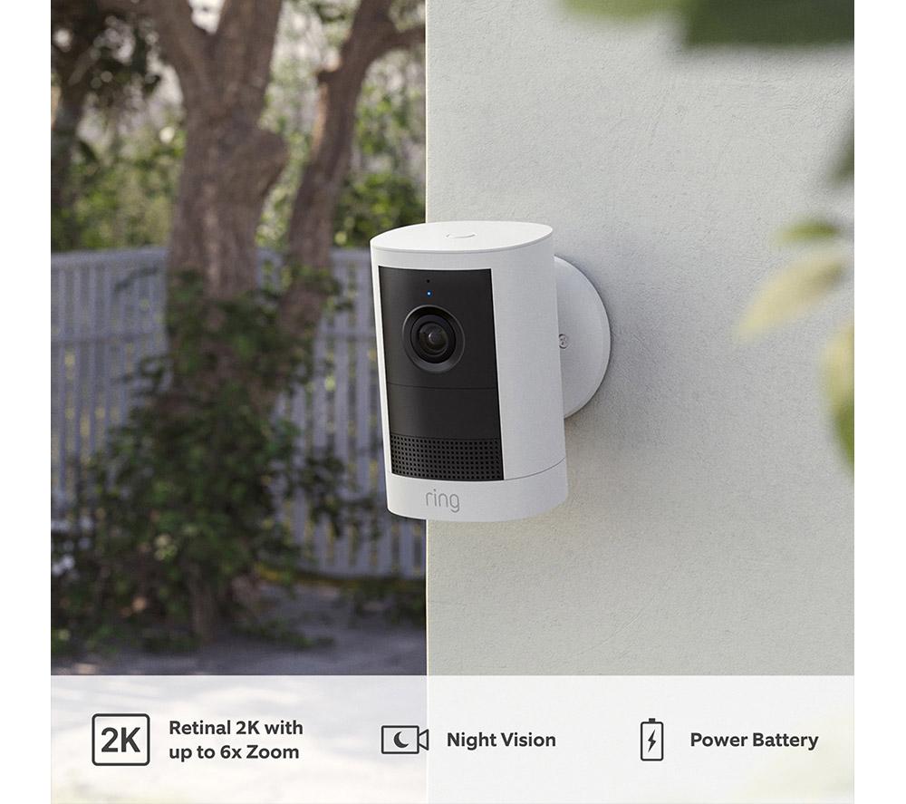 RING Outdoor Cam 2nd Gen 2K WiFi Security Camera - Battery, Black image number 2 of 5