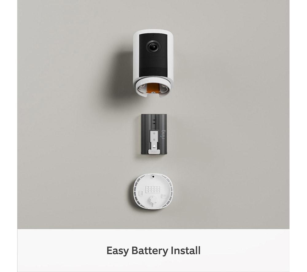 RING Outdoor Cam 2nd Gen 2K WiFi Security Camera - Battery, Black image number 5 of 5