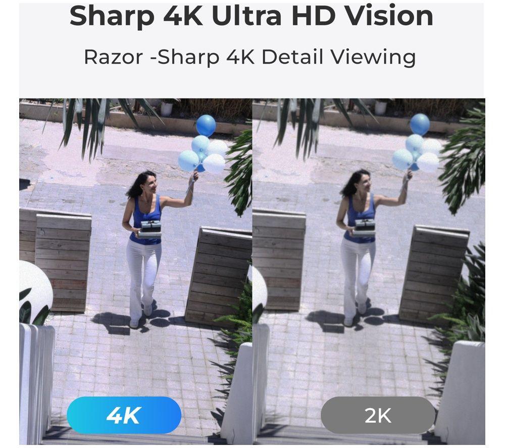 REOLINK Argus Series B440 4K Ultra HD WiFi Security Camera - White image number 2 of 3