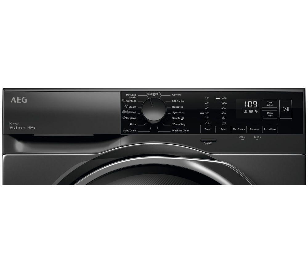 AEG 6000 ProSense LFO7114AU4B 10 kg 1400 Spin Washing Machine - Onyx image number 7 of 8