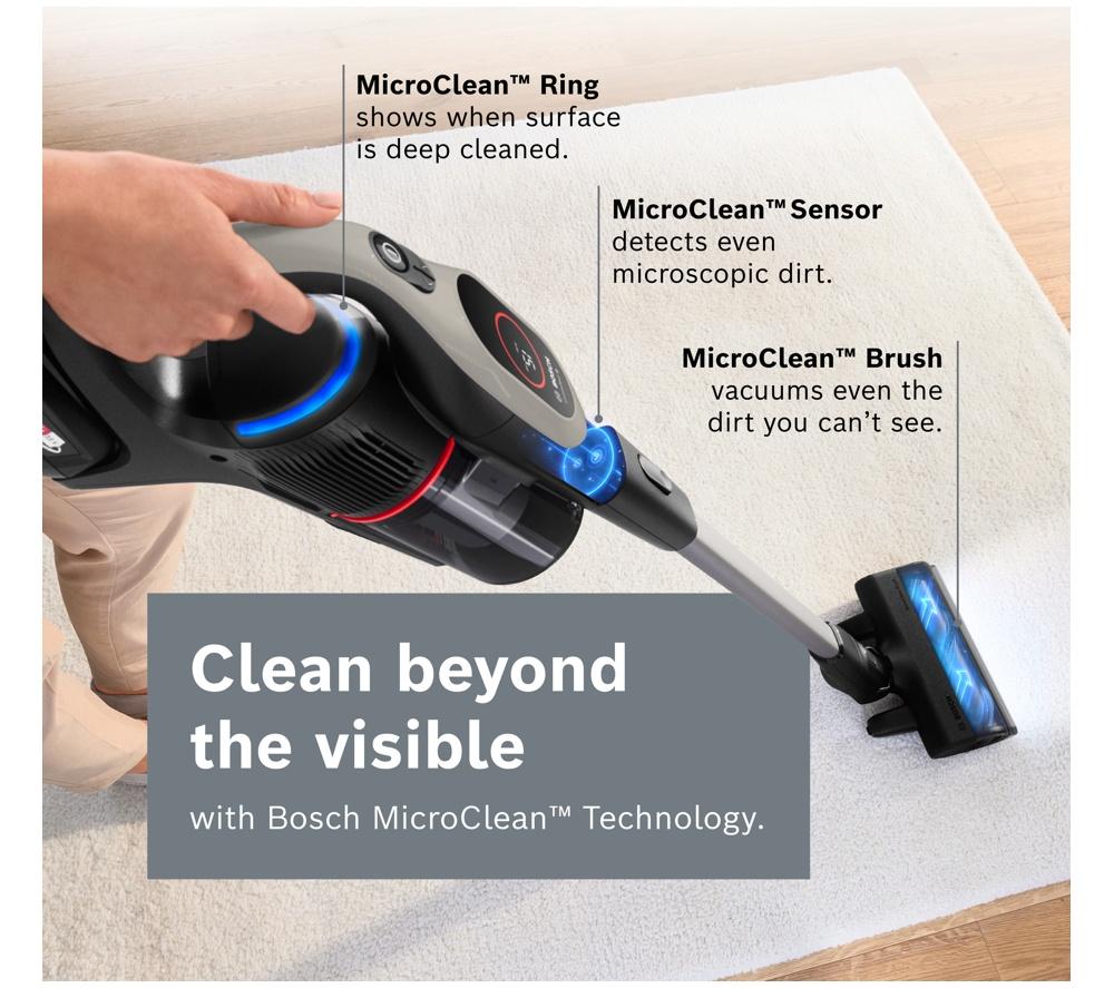 BOSCH Unlimited 9 BCS932GGB Dual Battery Cordless Vacuum Cleaner - Graphite image number 3 of 14