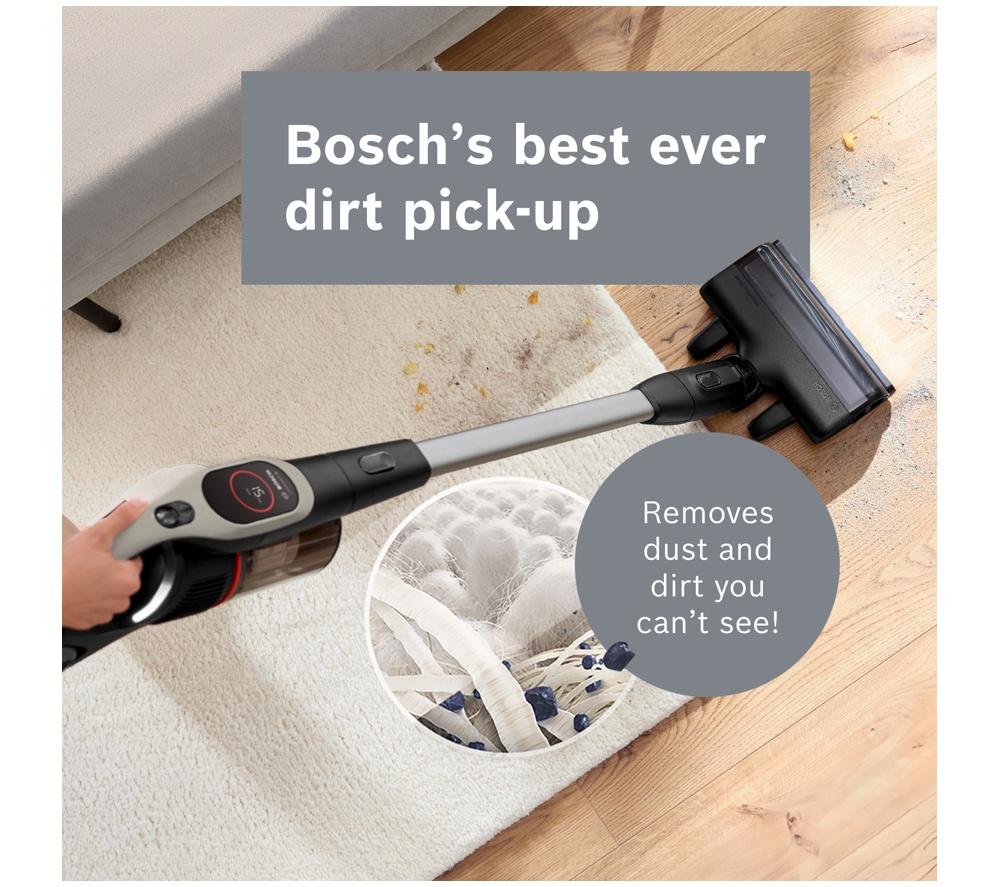 BOSCH Unlimited 9 BCS932GGB Dual Battery Cordless Vacuum Cleaner - Graphite image number 4 of 14