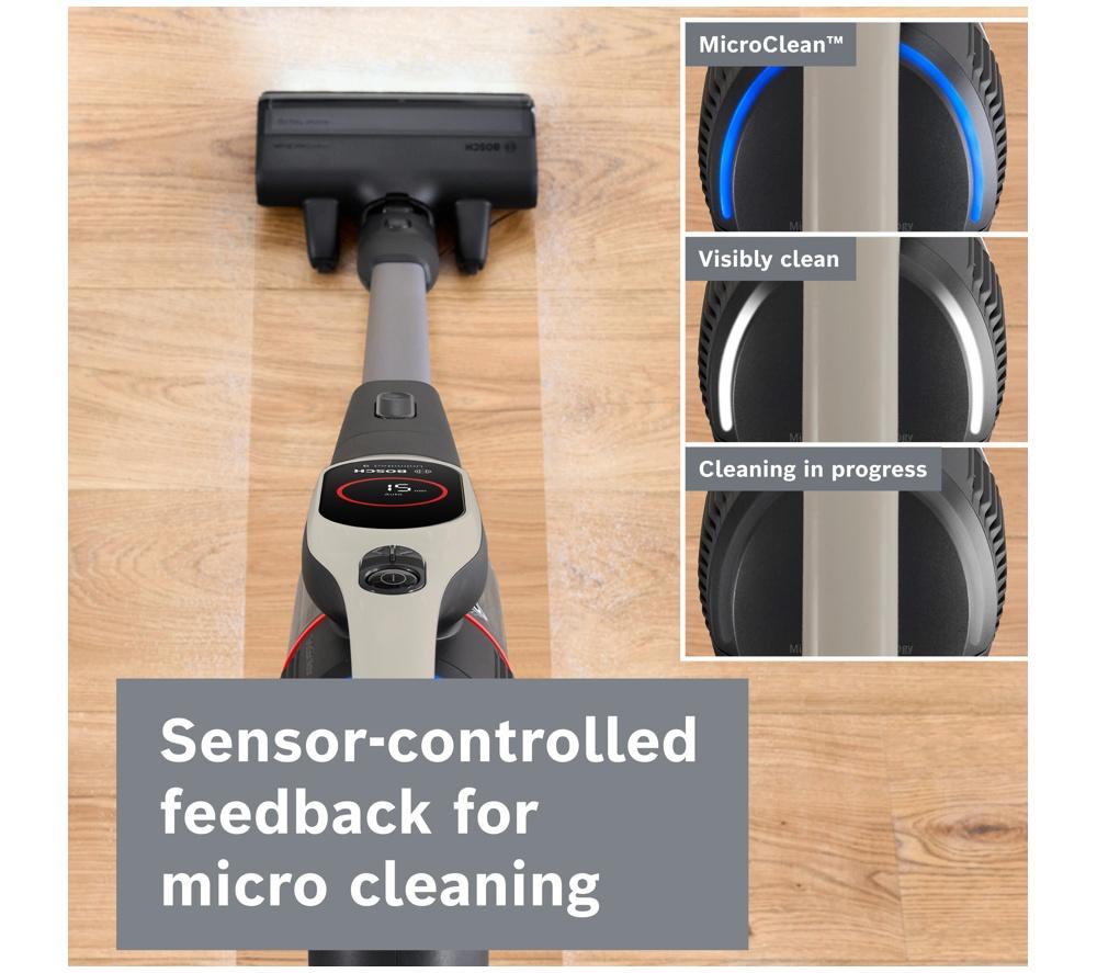 BOSCH Unlimited 9 BCS932GGB Dual Battery Cordless Vacuum Cleaner - Graphite image number 5 of 14
