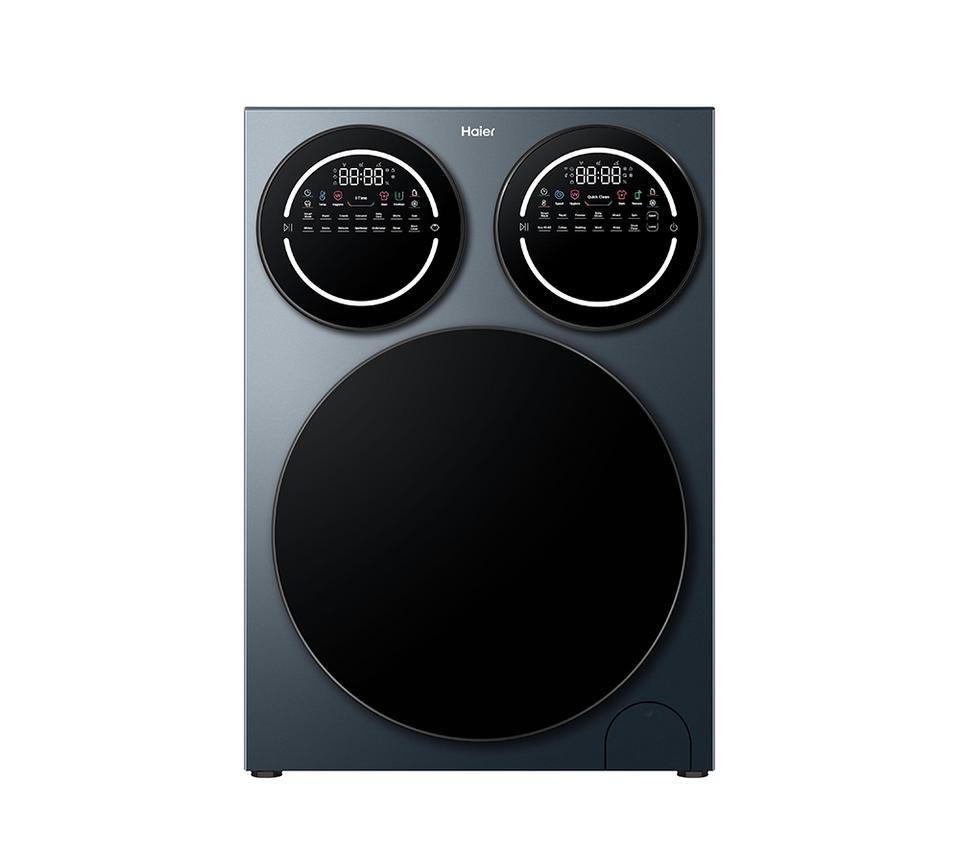 HAIER MultiWash HW12BD14697CU1UK WiFi-enabled 10 kg +1 kg +1 kg 1400 Spin Washing Machine - Graphite