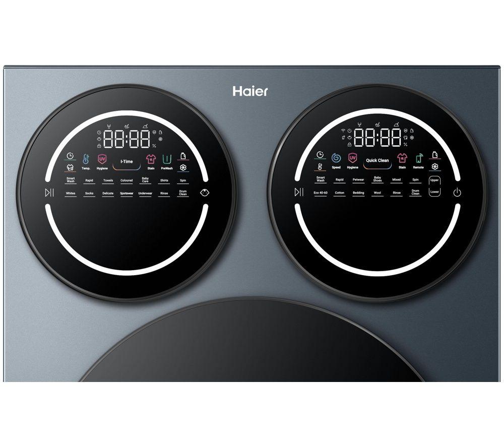 HAIER MultiWash HW12BD14697CU1UK WiFi-enabled 10 kg +1 kg +1 kg 1400 Spin Washing Machine - Graphite image number 5 of 5