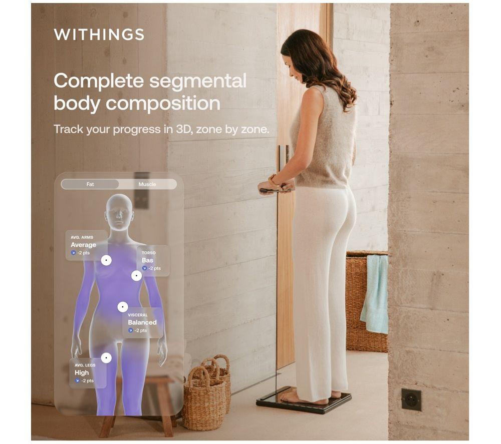 WITHINGS BodyScan 2 Smart Scale - Black image number 4 of 6