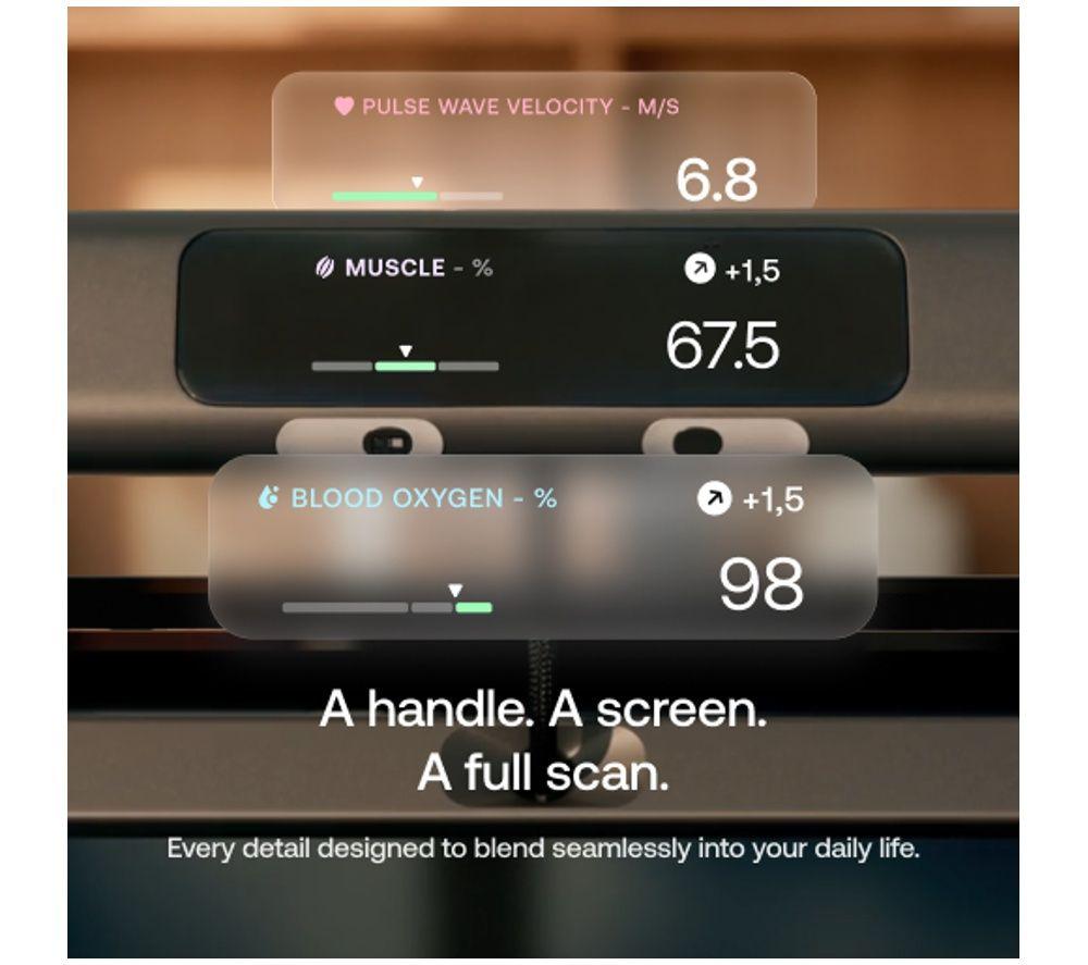 WITHINGS BodyScan 2 Smart Scale - Black image number 5 of 6