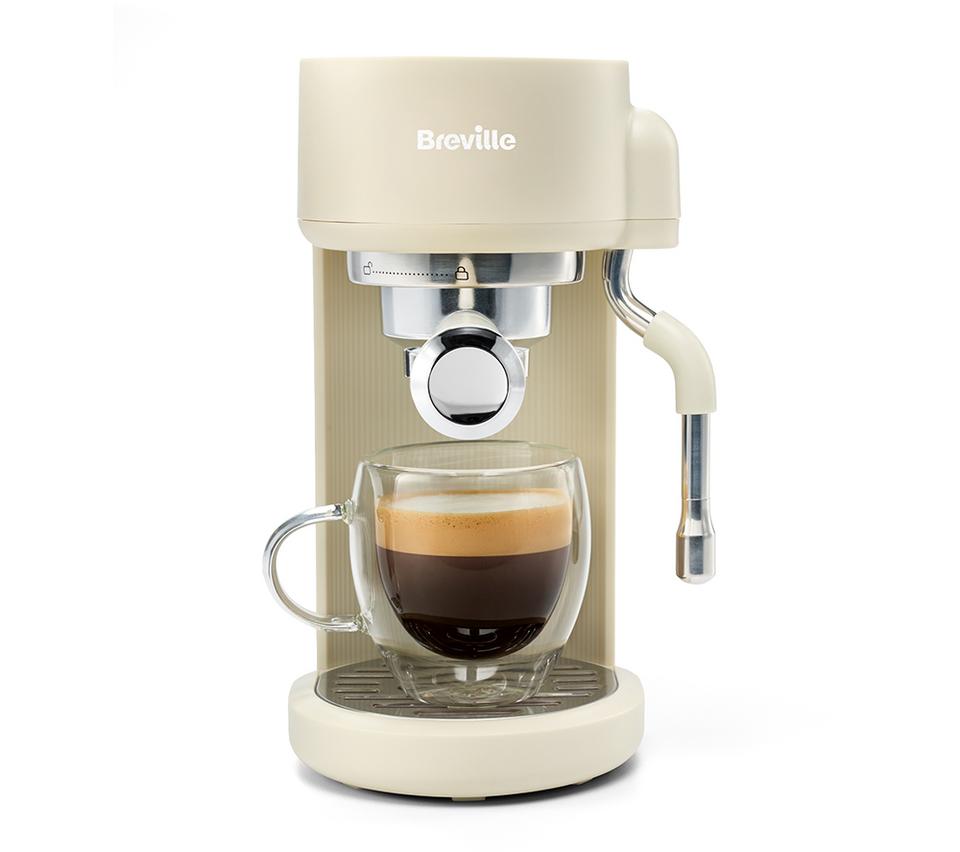 BREVILLE PIXL Compact Espresso Maker VCF196 – Oatmilk