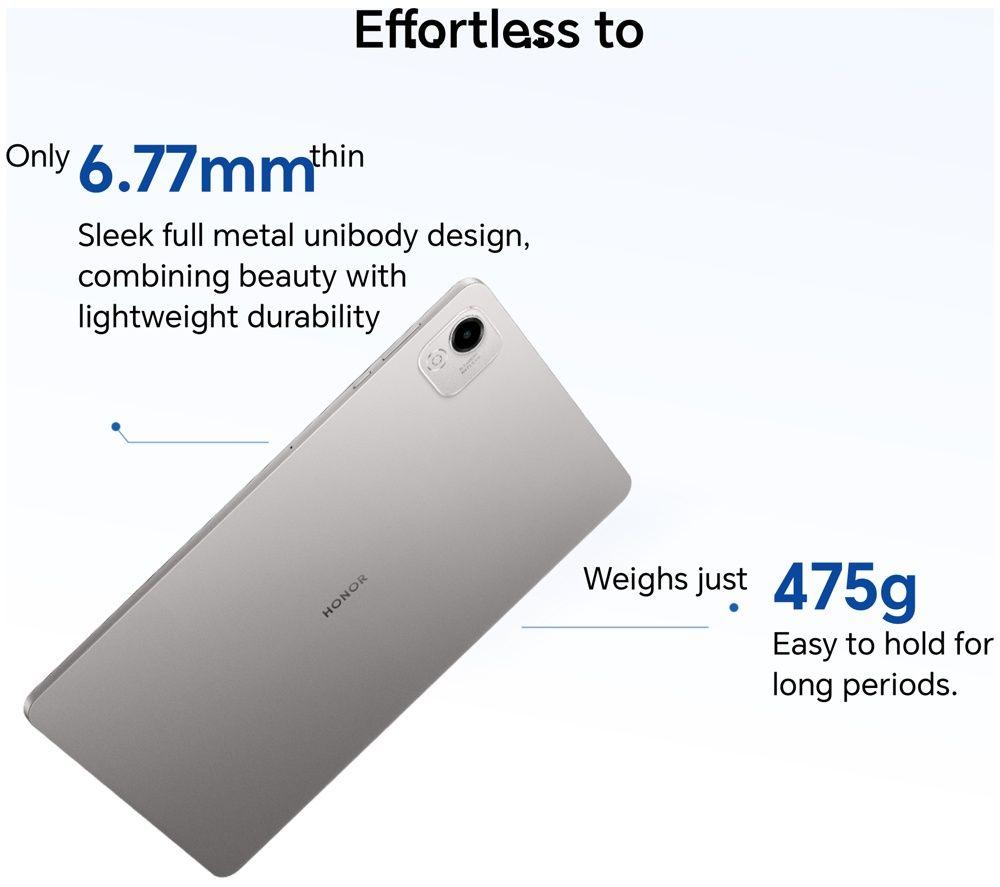 HONOR Pad X9a 11.5" Tablet -128 GB, Grey image number 5 of 5