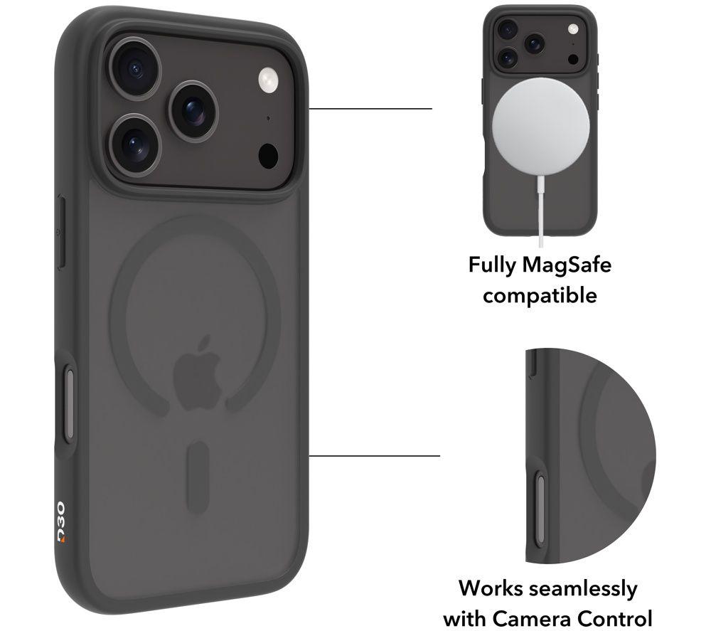 D BRAMANTE Grenen Ultra D3O MS iPhone 18 Pro/17 Pro Case - Black image number 5 of 13