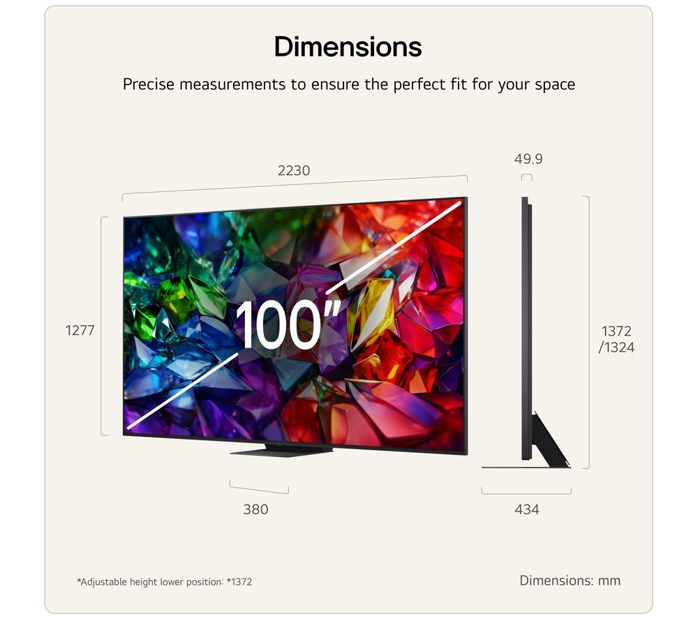 LG MRGB96 100" Micro RGB AI 4K HDR Smart TV 2026 & US70TR 5.1.1 Wireless Sound Bar Bundle image number 4 of 11