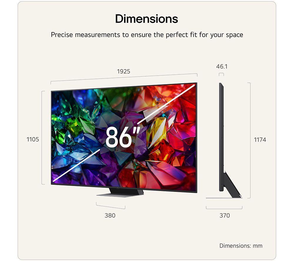 LG 86MRGB96B6B 86" Micro RGB AI 4K HDR Smart TV & US70TR 5.1.1 Wireless Sound Bar Bundle image number 5 of 15