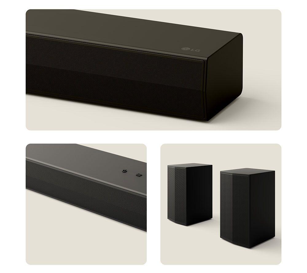 LG MRGB88 86" Mini RGB AI 4K HDR Smart TV 2026 & US60TR 5.1 Wireless Sound Bar Bundle image number 4 of 9