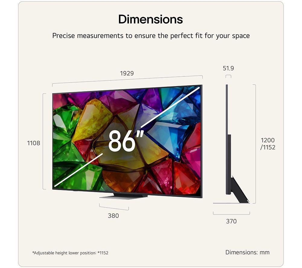 LG MRGB88 86" Mini RGB AI 4K HDR Smart TV 2026 & US60TR 5.1 Wireless Sound Bar Bundle image number 9 of 9