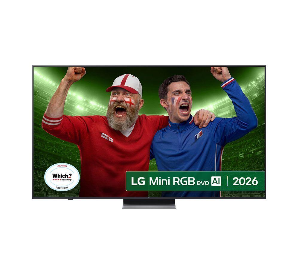 LG MRGB88 75" Mini RGB AI 4K HDR Smart TV 2026 & US60TR 5.1.1 Wireless Sound Bar Bundle image number 2 of 9