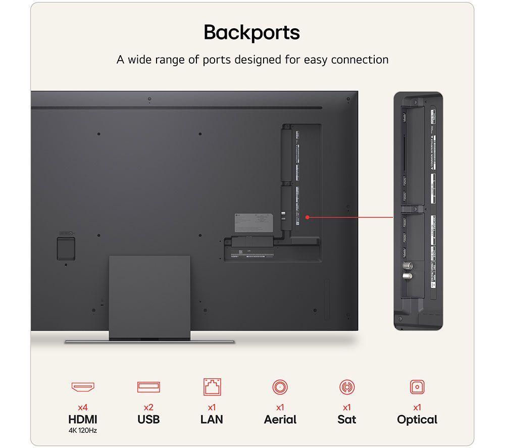 LG MRGB88 55" Mini RGB AI 4K HDR Smart TV 2026 & US60TR 5.1 Wireless Sound Bar Bundle image number 12 of 13