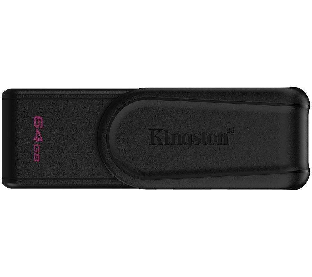 KINGSTON DataTraveler Exodia S USB 3.2 Memory Stick - 64 GB, Black image number 2 of 3