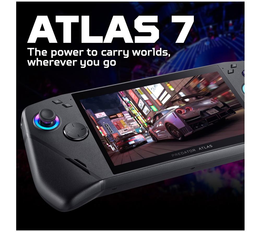 ACER Predator Atlas 7 Handheld Gaming Console - Intel&reg; Arc&trade; G3, 512 GB image number 3 of 16