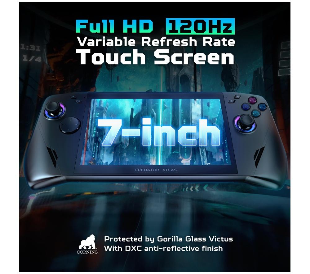 ACER Predator Atlas 7 Handheld Gaming Console - Intel&reg; Arc&trade; G3, 512 GB image number 6 of 16