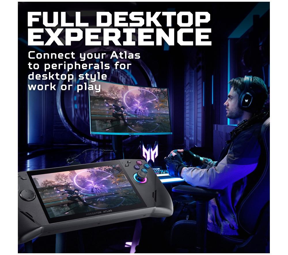 ACER Predator Atlas 7 Handheld Gaming Console - Intel&reg; Arc&trade; G3, 512 GB image number 11 of 16