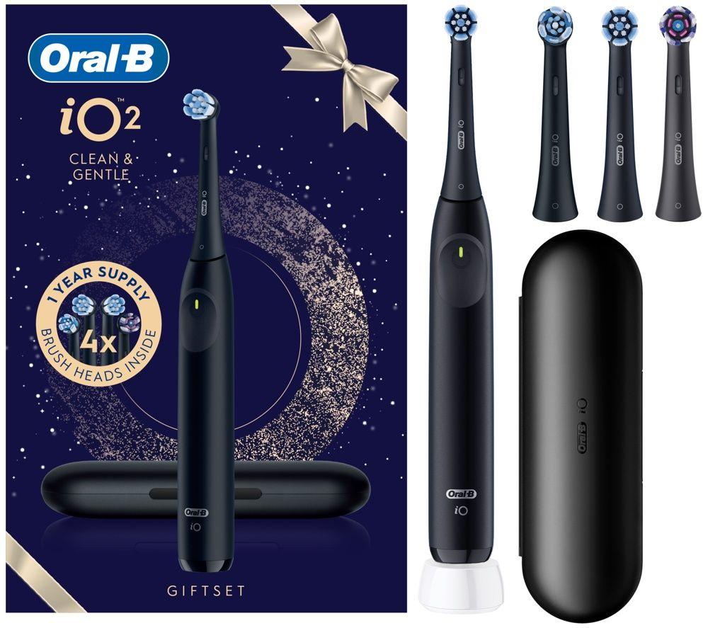 ORAL-B iO2 Electric Toothbrush Gift Pack - Black image number 4 of 8