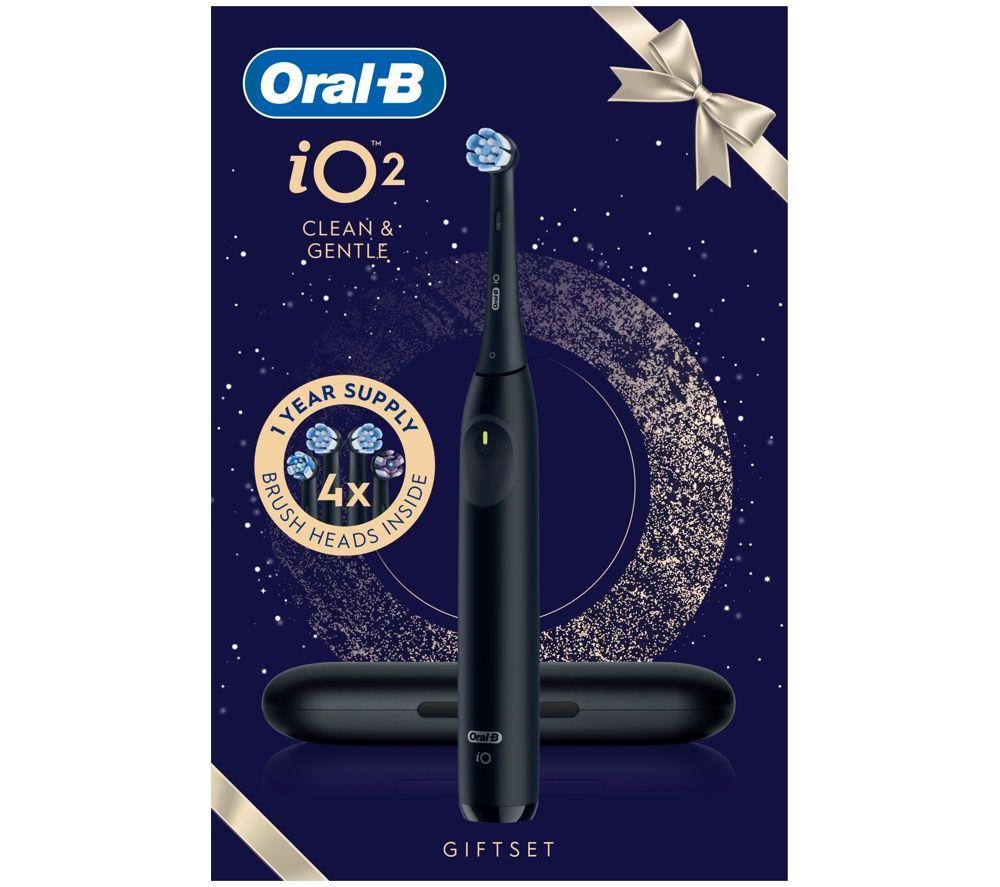 ORAL-B iO2 Electric Toothbrush Gift Pack - Black image number 5 of 8