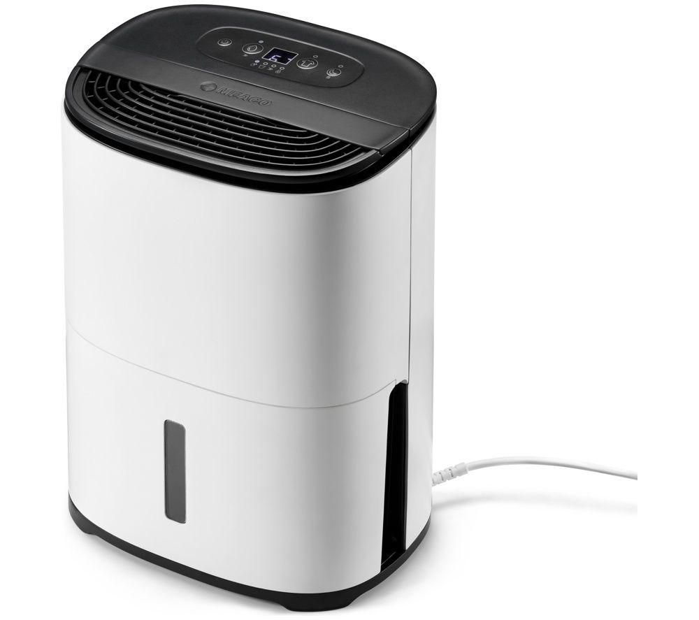 MEACO Dry Arete One Dehumidifier with Air Purifier - White & Charcoal Black image number 5 of 7